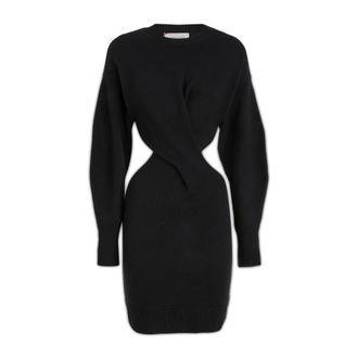 Alexander McQueen Mujer, Vestidos, Negro, Talla: XS