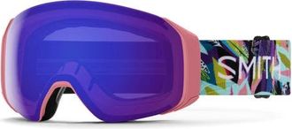 Smith 4D MAG ChromaPop Low Bridge Snow Goggles in Birds Of Prey/chromapop Violet at Nordstrom