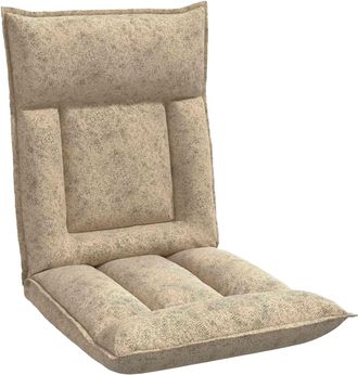 vidaXL Sill&oacute;n Ajustable Gris Claro Tela Vidaxl