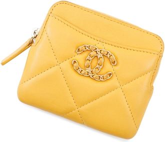 Chanel Leather Coin Purse/Coin Case (Pre-Owned)