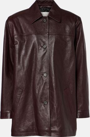 Magda Butrym Oversized leather jacket