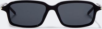 Saint Laurent Occhiali da sole rettangolari SL 938