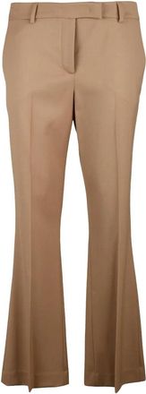 Ql2 Quelledue Straight Leg Pants Virgin Wool - Beige