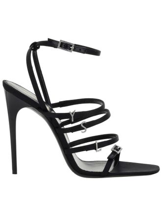Saint Laurent Jerry Satin Sandals