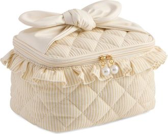 Shiraleah Ruffle Cosmetic Case
