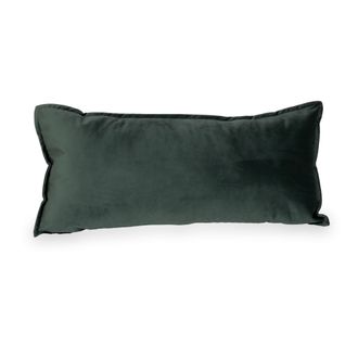 OEM Grande Cuscino Da Divano In Velluto Color Grafite