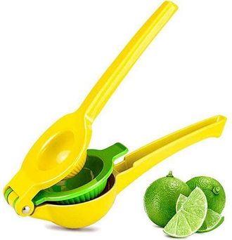 OEM Exprimidor De Limones Met&aacute;lico 2 En 1 - Exprimidor Manual De Limones - Exprimidor Manual De C&iacute;tricos Con M&aacute;xima Extracci&oacute;n
