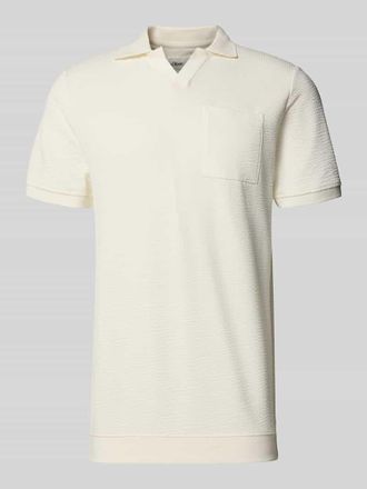s.Oliver Red Label Regular Fit Poloshirt aus Baumwoll-Mix in Weiss, Gr&ouml;&szlig;e 3XL