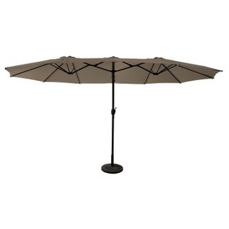 Happy Garden Sombrilla Doble 2,7 X 4,6 M Linai Color Topo