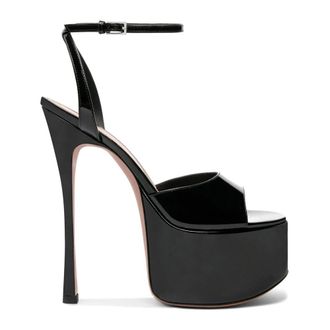 Amina Muaddi Mujer, Zapatos, Negro, Talla: 38 EU