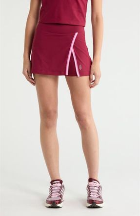 Free People FP Movement Forehand Faux Wrap Skort in Brick at Nordstrom, Size X-Small