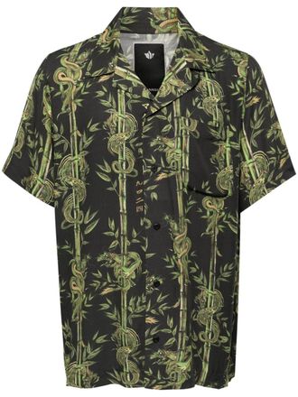 maharishi Dragon Bamboo shirt - Black