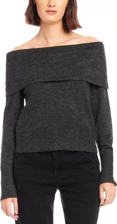 Fifteen Twenty Monique Sweater In Grey