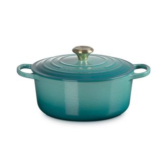 LE CREUSET Coc rt ev 20cm Rivierap Gold