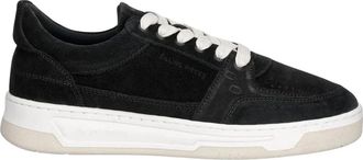 Filling Pieces Low Vise Suede - Heren - Sneakers - Zwart - 44 EU - Leer - Schoenen