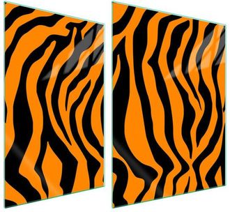 OEM Placa Protectora De Vidrio Para Estufa 70x52 Tiger