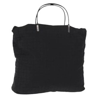 Prada Pre-owned Tote Bags, female, Black, Size: ONE SIZE Pre-owned Vintage Nylon Tote