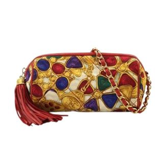 Chanel Pre-owned Vintage Shoulder Bag - Dames - Pre-owned - Veelkleurig - Maat: ONE Size Leer