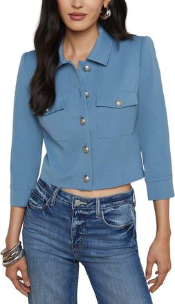 L'agence Kumi Cropped Fitted Jacket