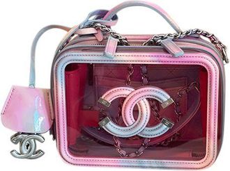 Chanel Small Pastel PVC Vanity Case