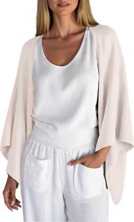 Generic Lightweight Cardigans for Women Uk, Cotton Linen 3/4 Sleeve Open Front Casual Kimono, Breathable Shrugs and Boleros for Evening, Shrugs and Boleros fo