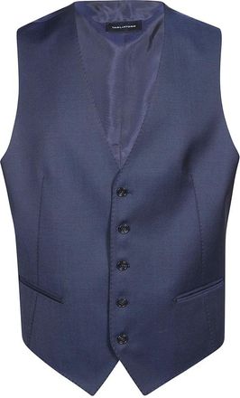 Tagliatore I5015 Navy Vest - Heren - Gillet - Blauw - M - Wol - Kostuums