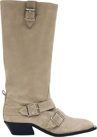 Alohas Alohas, Schoenen, Dames, Beige, 36 EU, Su&egrave;de, Ryder High Boots
