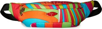 Pucci Yummy Iride-print belt bag - women - Brass/Nylon - One Size - Green