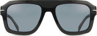 David Beckham DB 7127/S 807/KU Mens Sunglasses Black Size 54