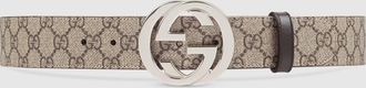 Gucci Gg Supreme Belt
