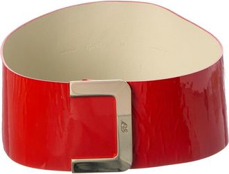 Roger Vivier Patent Belt