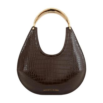 Elisabetta Franchi Dames, Tassen, Bruin, Maat: ONE Size Poliester