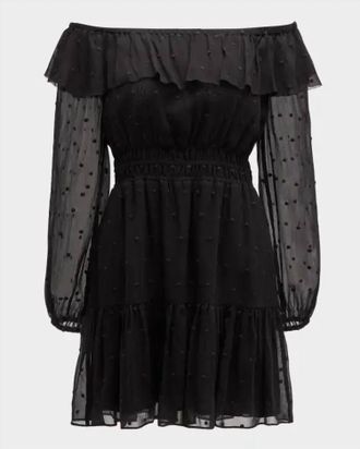 Paige Womens Seine Dress In Black