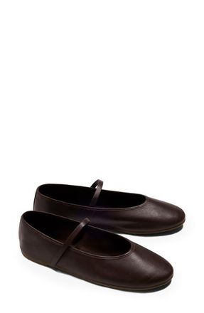 Tkees Reese Mary Jane Flat in Rich Brown at Nordstrom, Size 10