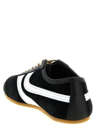 Dries Van Noten Bicolor Calfskin Sneaker - Black