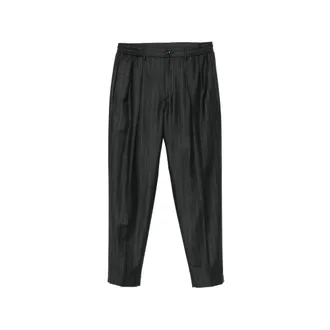 Tagliatore Pinstripe-pattern Pleated Trousers