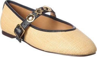 Madewell Hera Raffia Mary Jane