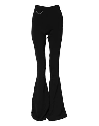 Dsquared2 Dsquared&sup2; Polyester High Waisted Flared Womens Pants
