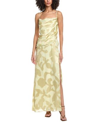SIMKHAI Jessa Draped Gown