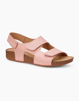 Hotter Womens Explore Womens Wide Fit Sandals - Pink - Size: 6.5