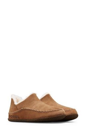 Sorel Manawan II Faux Fur Lined Slipper in Elk at Nordstrom Rack, Size 10