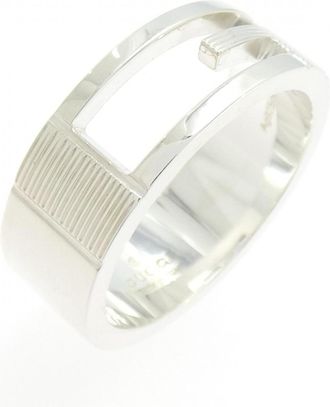 Gucci Silver Silver 925 Band Ring (Pre-Owned)
