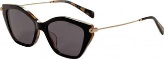 Michael Kors Womens MK2246U 52 395087 Catskills Sunglasses - Brown - One Size