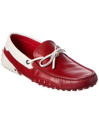 Tod's TodS X Ferrari Gommino Leather Loafer