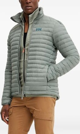 Helly Hansen Giacca trapuntata a collo alto - Verde