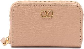 Valentino Garavani Vlogo Signature Mini Zip Around Wallet