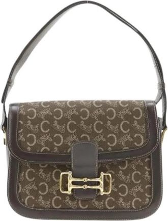 Celine Pre-owned Vintage Schoudertas - Dames - Vintage Schoudertas - Bruin - ONE Size - Vintage