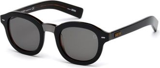 Ermenegildo Zegna ZC0011 05A Mens Sunglasses Black Size 47