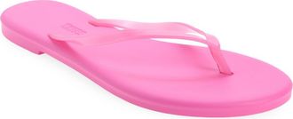 Tkees Aqua Waterproof Flip Flop in Pink Spritz at Nordstrom, Size 11