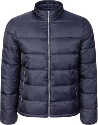 Karl Lagerfeld Pufferjack - Heren - Winterjassen - Blauw - XL - Jassen